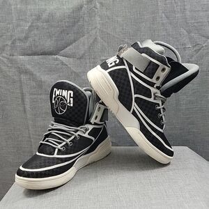 Patrick Ewing HI 33 2 Chainz Black / Silver Reflective Basketball Shoes Size 9